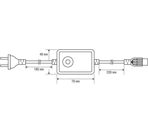 Контроллер Navigator ND-CRGB200PC-IP65-220V 14524
