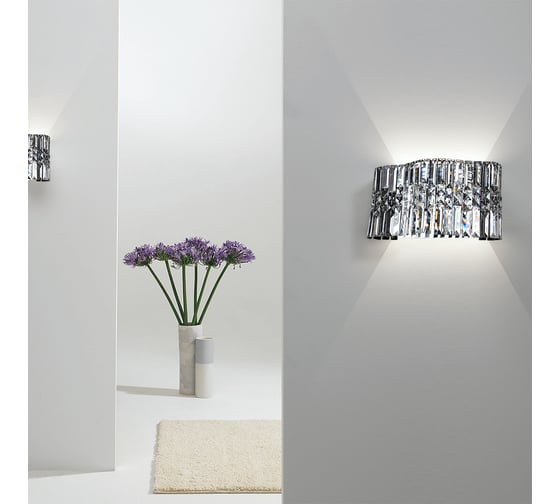 Настенное бра Lumien Hall СЕЙЕН 0033/1W-CR-CL