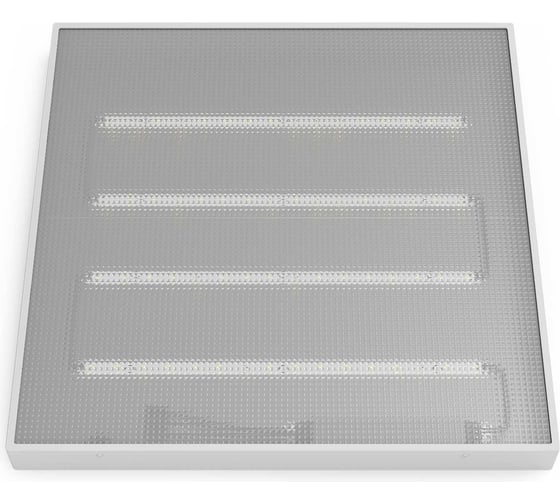 Офисный светильник Gauss MiR 35W CRI90 4400lm 4000K IP40 595х595х50мм призма c БАП LED G1-A0-00070-01GA3-4003540