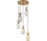 Люстра подвесная ESCADA E14x60W Clear/Beige/Green/Smoke/Amber 1141/5S 1141/5S CL/BG/GN/SM/AM 1