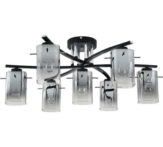 Люстра потолочная ESCADA E27x40W Black 1101/7P 1101/7P Black