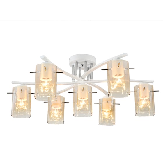 Люстра потолочная ESCADA E27x40W White 1101/7P 1101/7P White