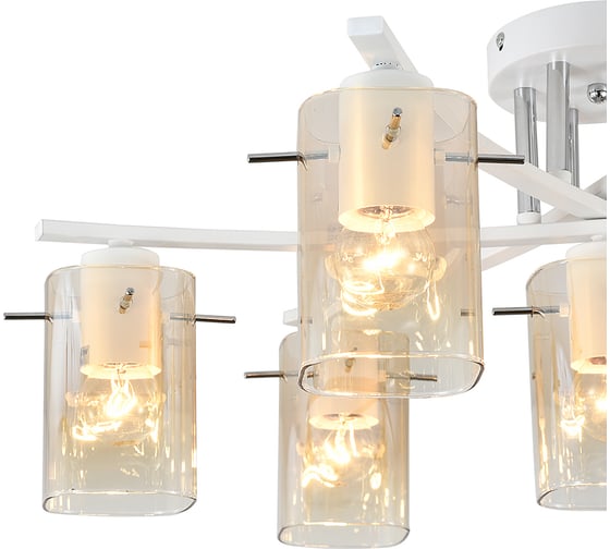 Люстра потолочная ESCADA E27x40W White 1101/7P 1101/7P White