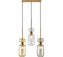 Подвесной светильник ESCADA E14x60W Beige/Clear/Amber 1141/3S 1141/3S BG/CL/AM