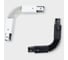 Соединитель угловой гибкий Italline WSO 560 white 2