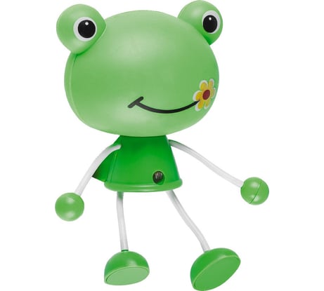 Светильник-ночник FERON лягушка, зеленый, оснащен датчиком день/ночь 23364