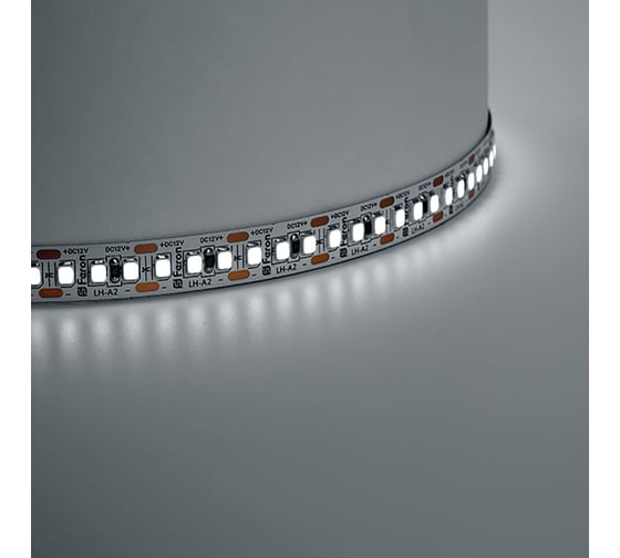 Светодиодная лента FERON LS616 180SMD 2835/m, 17W/m, 12V, 5m, 6500К 41280