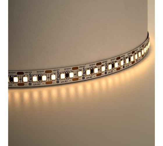 Светодиодная лента FERON LS616 180SMD 2835/m, 17W/m, 12V, 5m, 3000К 41279