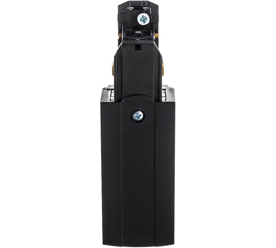 Левый трехфазный токоподвод для шинопровода FERON PRO-0431 черный 41072