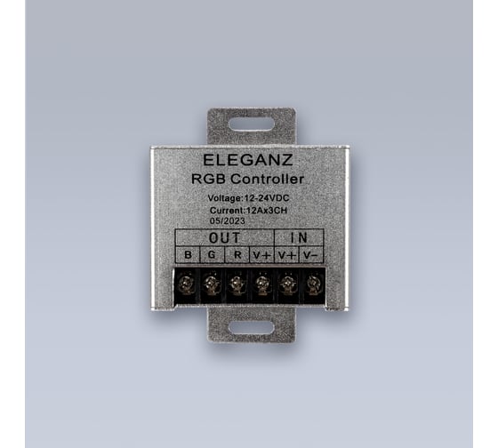 Контроллер ELEGANZ 36A 12/24V Кнопочный пульт, 1шт 1004