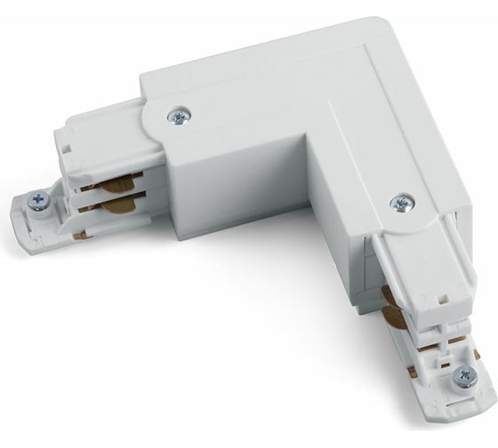 Коннектор левый FERON PRO-0435, белый, L-соединение 41080 1