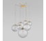 Подвесной светильник TK Lighting со стеклянными плафонами 4608 Cadix Gold золото a065190 1