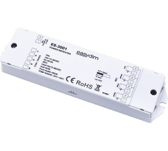 Усилитель питания Easydim ES-3001 3/4 канала 00-00001529 1