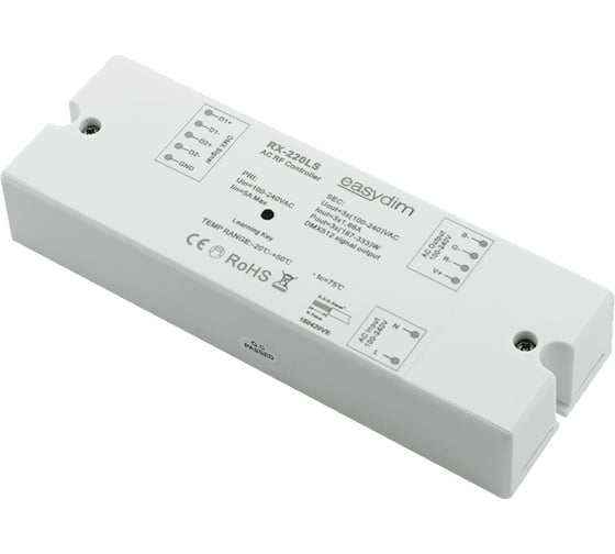Приемник-контроллер Easydim RX-220LS для подключения высоковольтной светодиодной ленты 00-00001792 1