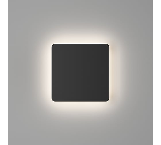 Настенный светильник DesignLed LED LWA807A-BL-WW черный 12Вт 3000 К 00-00002810