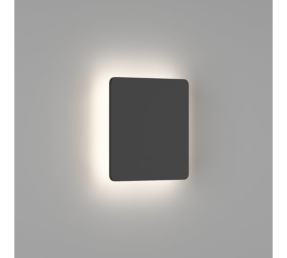 Настенный светильник DesignLed LED LWA807A-BL-WW черный 12Вт 3000 К 00-00002810