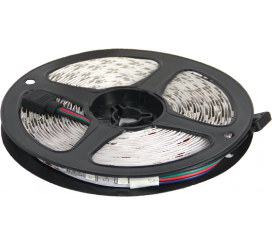 Лента светодиодная AKS RGB - 10W/m, 10мм, 5050, 60 д/м, IP20, цветная - 5м 75083