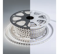 Светодиодная лента ELEGANZ 220В 14.4 Вт/м холодная 6000К IP65 LUX 12.5*6мм 5050 60 диодов 50м бухта, EL-220V-14.4W