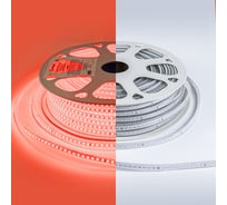 Светодиодная лента ELEGANZ 220В 9.6 Вт/м КРАСНАЯ IP65 LUX 9*5.5mm 2835 120 диодов 50м бухта, EL-220V-9.6R