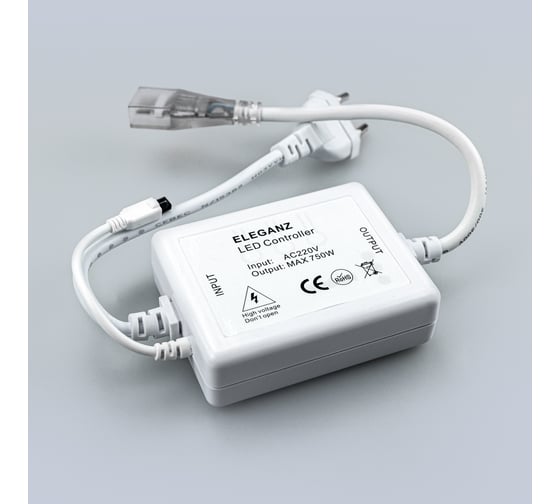 Контроллер ELEGANZ кнопочный Инфракрасный для 50м ленты RGB 220V, 4шт 2203