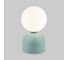 Настольный светильник TK Lighting со стеклянным плафоном 16039 Miki белый a068386 1