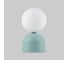 Настольный светильник TK Lighting со стеклянным плафоном 16039 Miki белый a068386 3