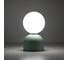 Настольный светильник TK Lighting со стеклянным плафоном 16039 Miki белый a068386 4