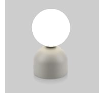 Настольный светильник TK Lighting со стеклянным плафоном 16038 Miki белый a068385