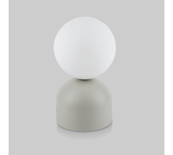 Настольный светильник TK Lighting со стеклянным плафоном 16038 Miki белый a068385