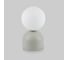 Настольный светильник TK Lighting со стеклянным плафоном 16038 Miki белый a068385 3