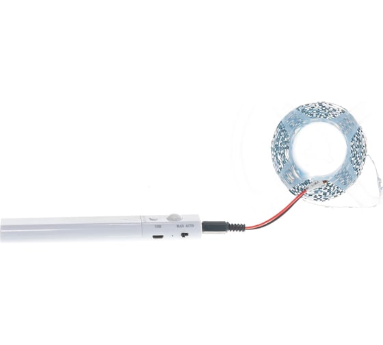 Комплект светодиодной ленты URM, SMD 2835, 60 LED, 4,8 Вт, 8-10 лм, 3М с датчиком движения L10011