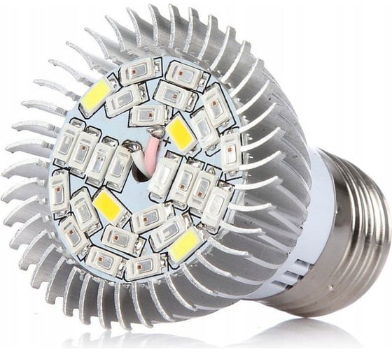 Фитолампа URMFITO-R-28, Е27, 26 LED, 220 В, 6 Вт, IP22 F10012 1