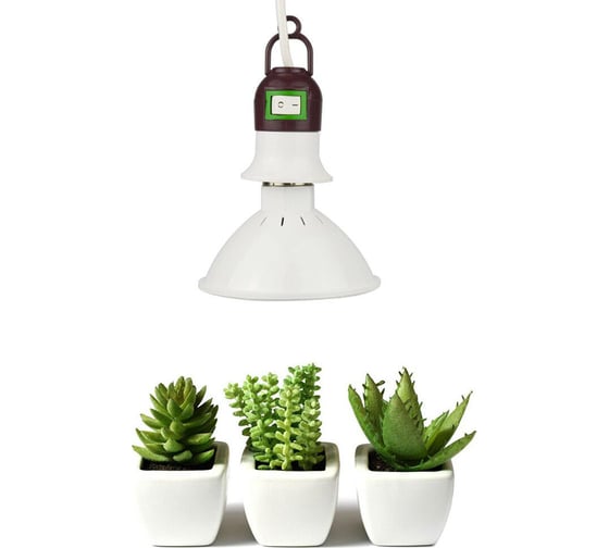 Фитолампа URM, FITO-P27-200, Е27, 200 LED, 220 В, 20 Вт, IP42 F10021