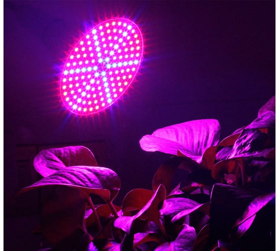Фитолампа URM FITO-P27-126, Е27, 126 LED, 220 В, 15 Вт, IP42 F10020