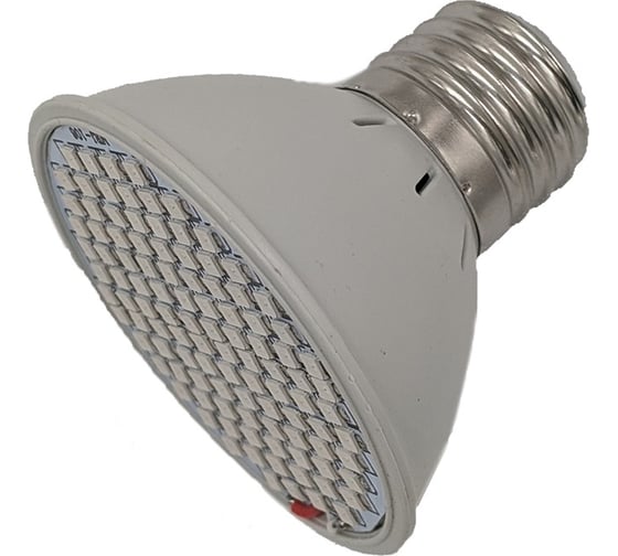 Фитолампа URM FITO-P27-106, Е27, 106 LED, 220 В, 10 Вт, IP42 F10122