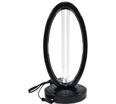 Бактерицидный УФ светильник с озоном URM, 220 В, 38 Вт, черный D12135