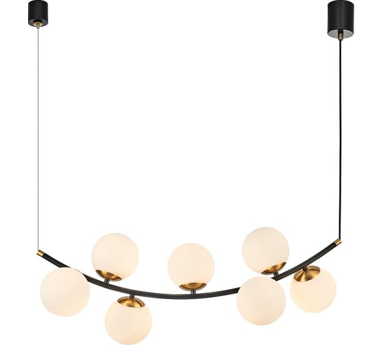 Люстра INDIGO 11002/7P Black V000087 1