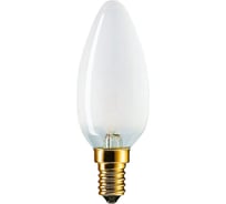 Лампа накаливания PHILIPS Stan 40Вт E14 230В B35 FR 1CT/10X10 926000006918