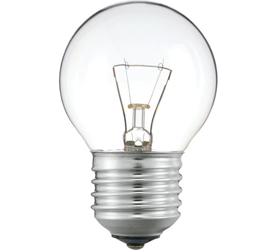 Лампа накаливания PHILIPS Stan 60Вт E27 230В P45 CL 1CT/10X10 926000005857