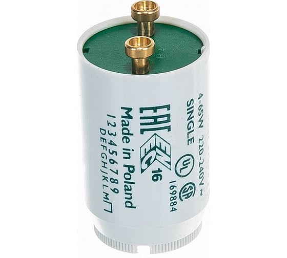Стартер PHILIPS S10 4-65W SIN 220-240В EUR/12X25 928392220230