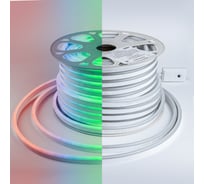 Неон ELEGANZ 220В 8 Вт/м RGB IP65 LUX Светодиодная лента 9*18мм 5050 72 диодов 50м бухта, EL-NS-8RGB