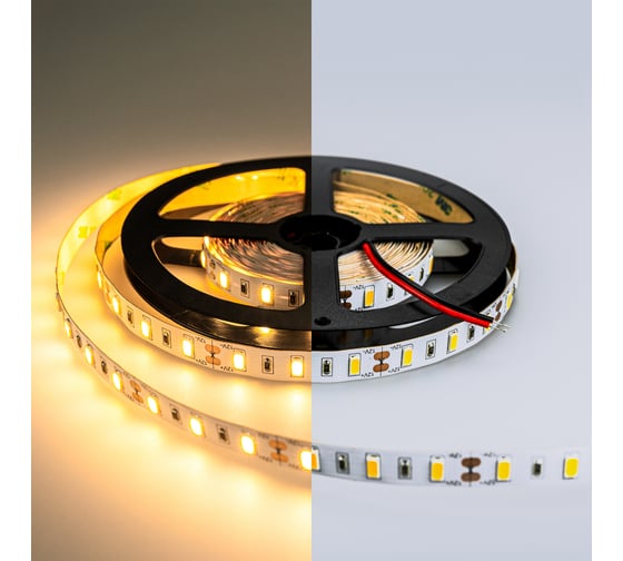 Светодиодная лента ELEGANZ LUX 5630 60 LED (20W/M) 12V тёплая 3000К IP20, 5м EL-LS-20WW