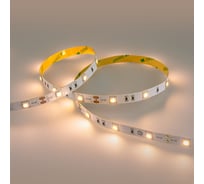 Светодиодная лента ELEGANZ LUX 5050 30 LED (7.2W/M) 12V тёплая 3000К IP20, 5м EL-LS-7WW