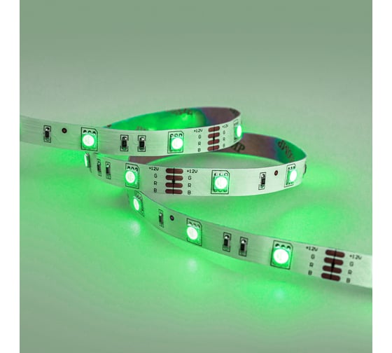 Светодиодная лента ELEGANZ LUX 5050 30 LED (7.2W/M) 12V RGB IP20, 5м EL-LS-7RGB