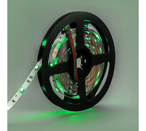 Светодиодная лента ELEGANZ LUX 5050 30 LED (7.2W/M) 12V RGB IP20, 5м EL-LS-7RGB