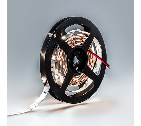 Светодиодная лента ELEGANZ LUX 5050 30 LED (7.2W/M) 12V холодная 6000К IP20, 5м EL-LS-7W