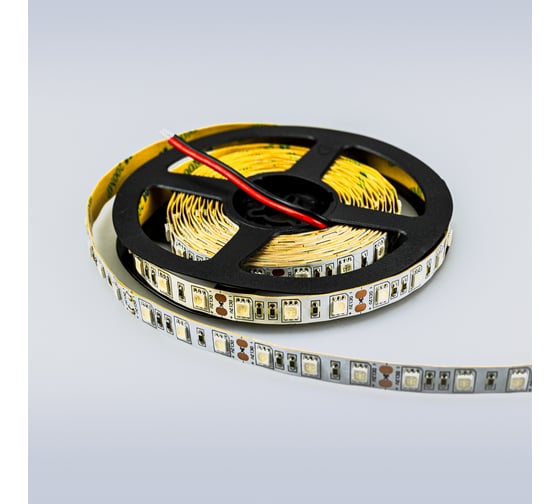 Светодиодная лента ELEGANZ LUX 5050 60 LED (14.4W/M) 12V СИНЯЯ IP20, 5м EL-LS-14B