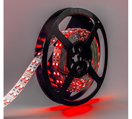 Светодиодная лента ELEGANZ LUX 5050 120 LED (28.8W/M) 12V RGB IP20 двухрядная, 5м EL-LS-28RGB