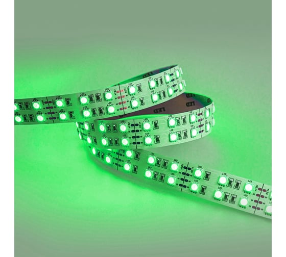 Светодиодная лента ELEGANZ LUX 5050 120 LED (28.8W/M) 12V RGB IP20 двухрядная, 5м EL-LS-28RGB