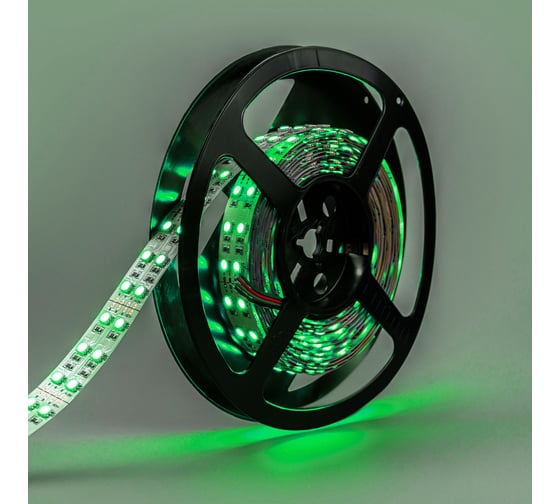 Светодиодная лента ELEGANZ LUX 5050 120 LED (28.8W/M) 12V RGB IP20 двухрядная, 5м EL-LS-28RGB